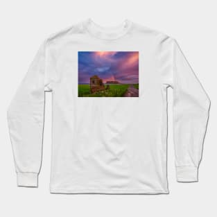 Sunset over Stanley, Tasmania Long Sleeve T-Shirt